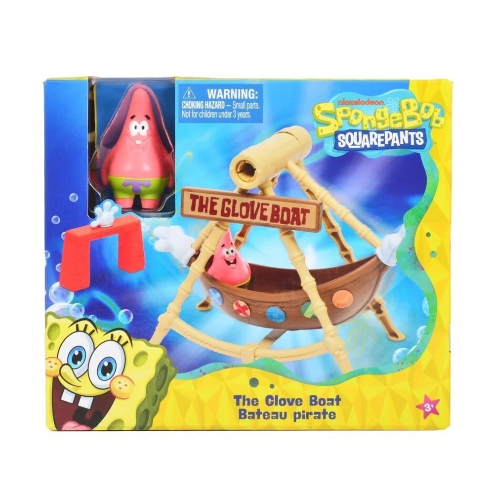 Nickelodeon SpongeBob SquarePants The Glove Boat Playset for Children